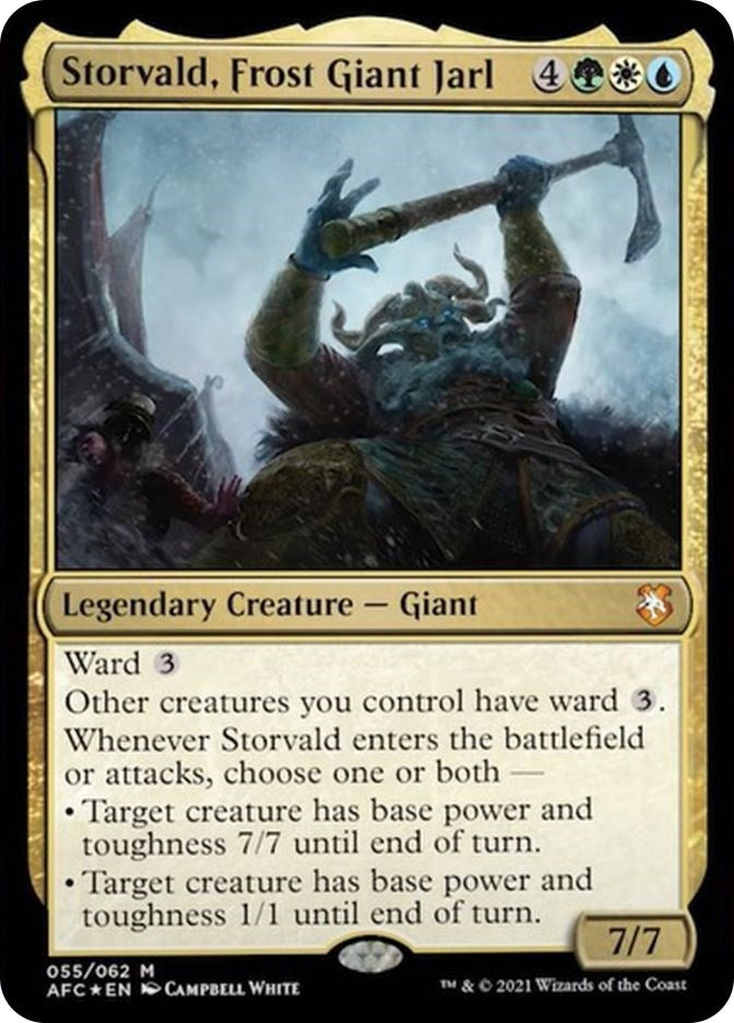 Storvald Frost Giant Jarl (55) [AFC] - MTG Single