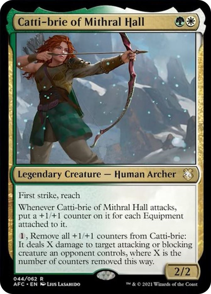 Catti-brie of Mithral Hall (44) [AFC] - MTG Single