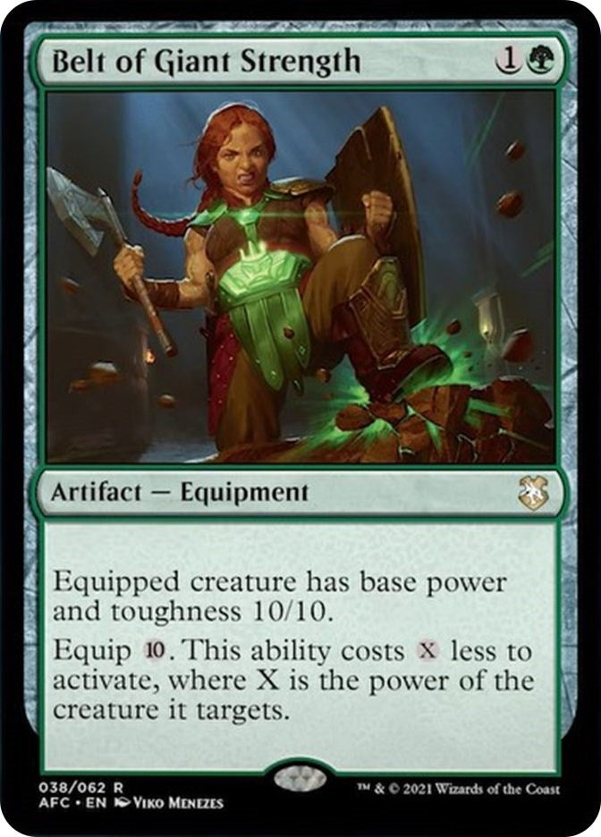 Belt of Giant Strength (38) [AFC] - MTG Single