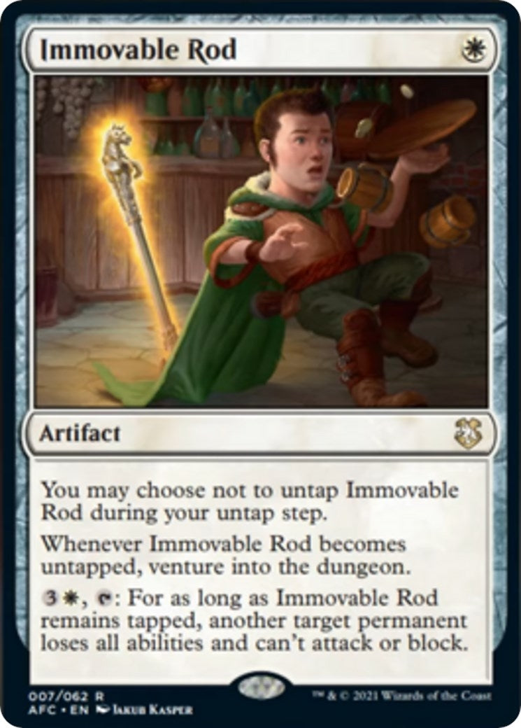 Immovable Rod (7) [AFC] - MTG Single