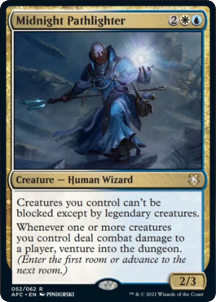 Midnight Pathlighter (52) [AFC] - MTG Single