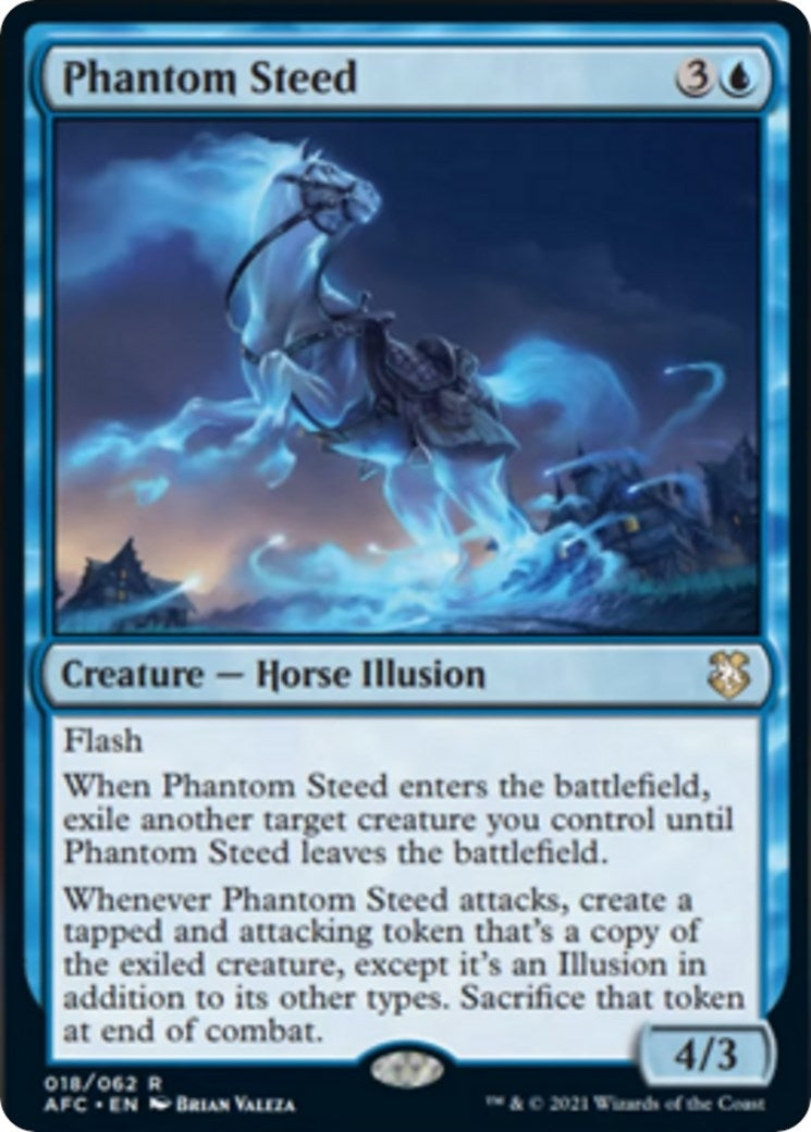Phantom Steed (18) [AFC] - MTG Single