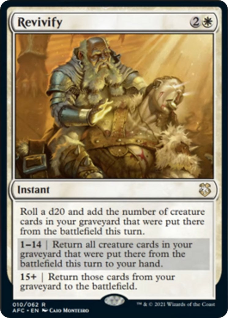 Revivify (10) [AFC] - MTG Single