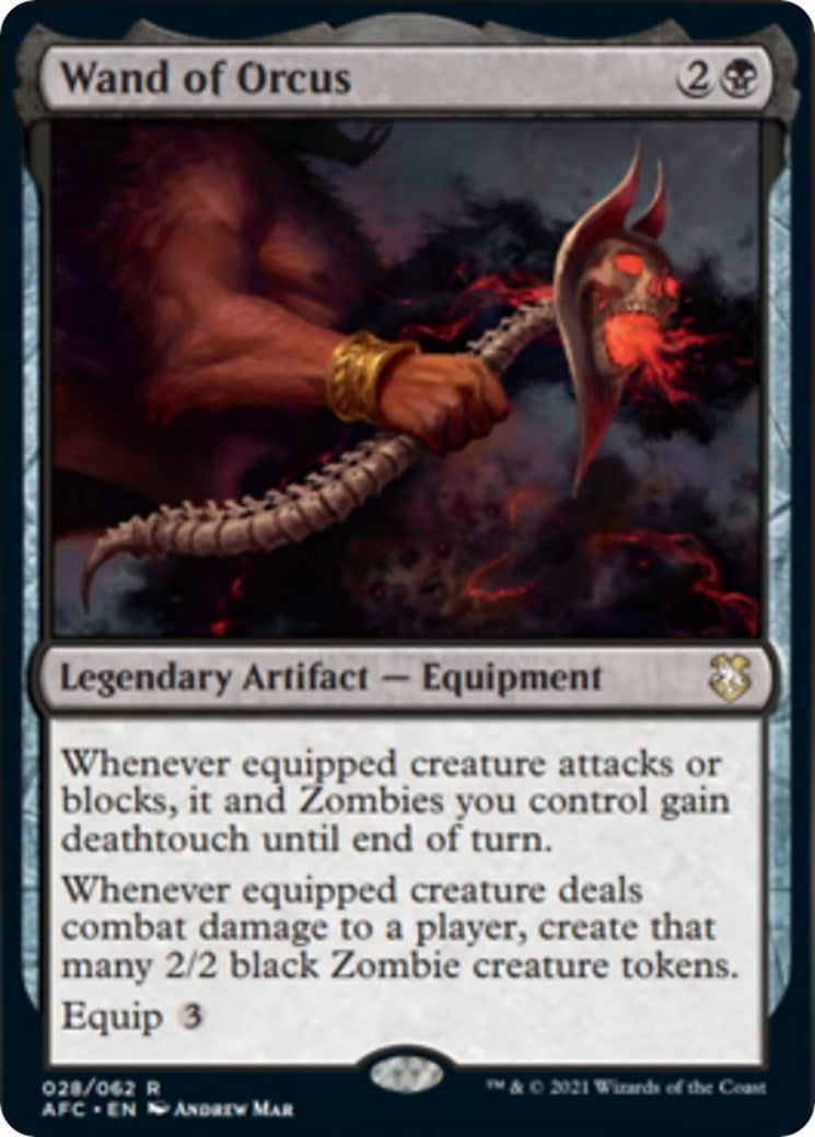 Wand of Orcus (28) [AFC] - MTG Single