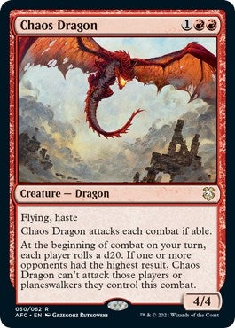 Chaos Dragon (30) [AFC] - MTG Single