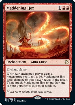 Maddening Hex (32) [AFC] - MTG Single