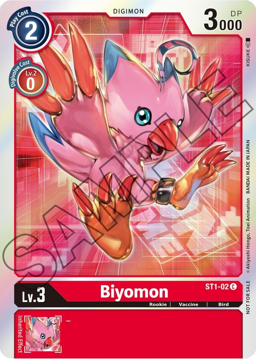 Biyomon - ST1-02 (Event Pack 1) (102) [ST-1] - Digimon Card Game Single