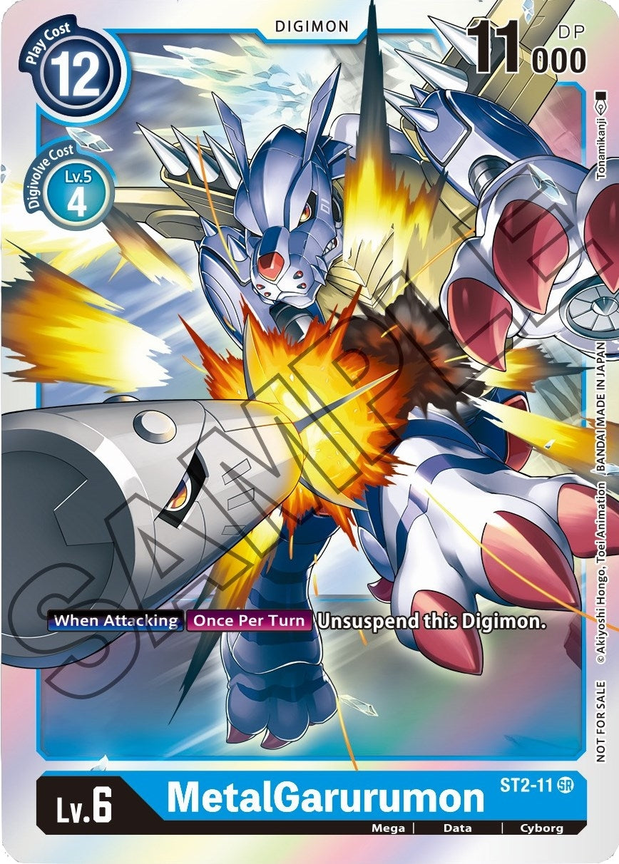 MetalGarurumon - ST2-11 (Event Pack 1) (211) [ST-2] - Digimon Card Game Single