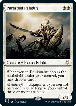 Puresteel Paladin (69) [AFC] - MTG Single