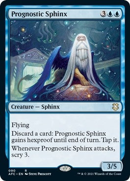 Prognostic Sphinx (90) [AFC] - MTG Single