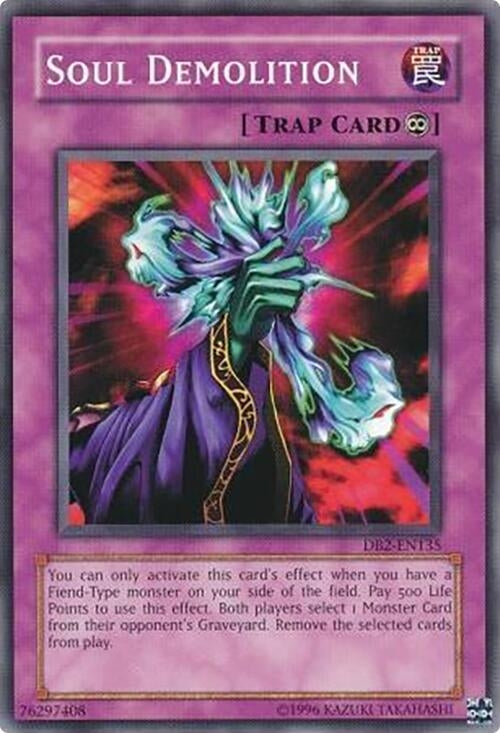 Soul Demolition (2135) - YuGiOh Single
