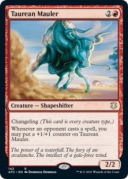 Taurean Mauler (143) [AFC] - MTG Single