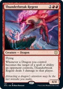 Thunderbreak Regent (147) [AFC] - MTG Single