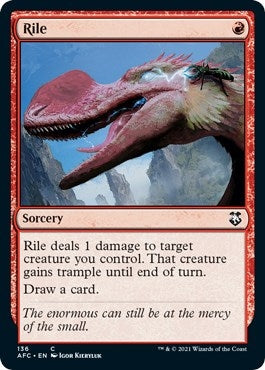 Rile (136) [AFC] - MTG Single