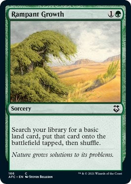 Rampant Growth (166) [AFC] - MTG Single
