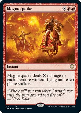 Magmaquake (133) [AFC] - MTG Single