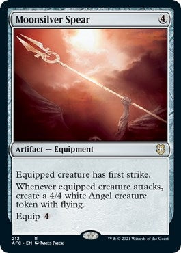 Moonsilver Spear (212) [AFC] - MTG Single