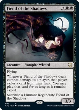 Fiend of the Shadows (99) [AFC] - MTG Single