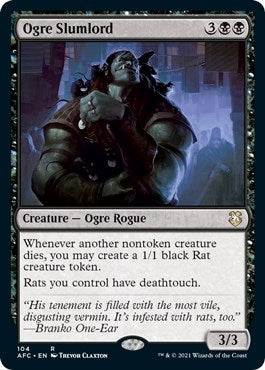 Ogre Slumlord (104) [AFC] - MTG Single