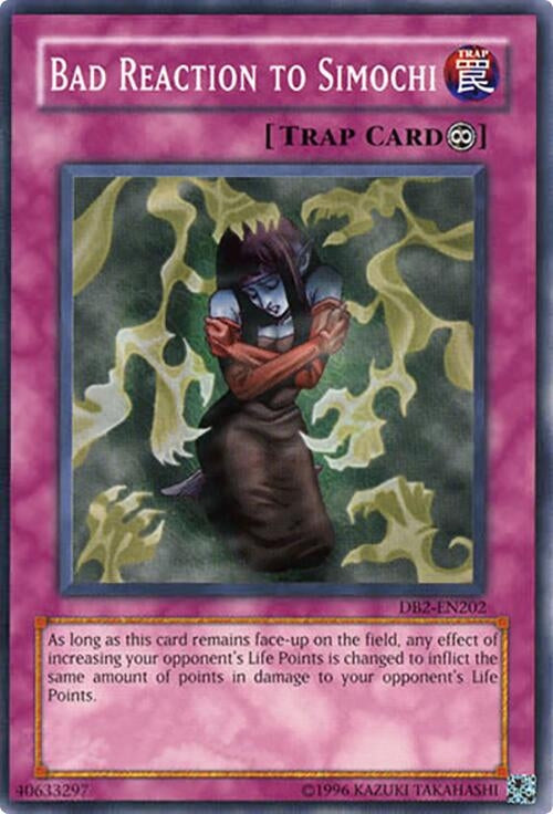Bad Reaction to Simochi (2202) - YuGiOh Single