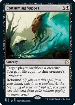 Consuming Vapors (96) [AFC] - MTG Single
