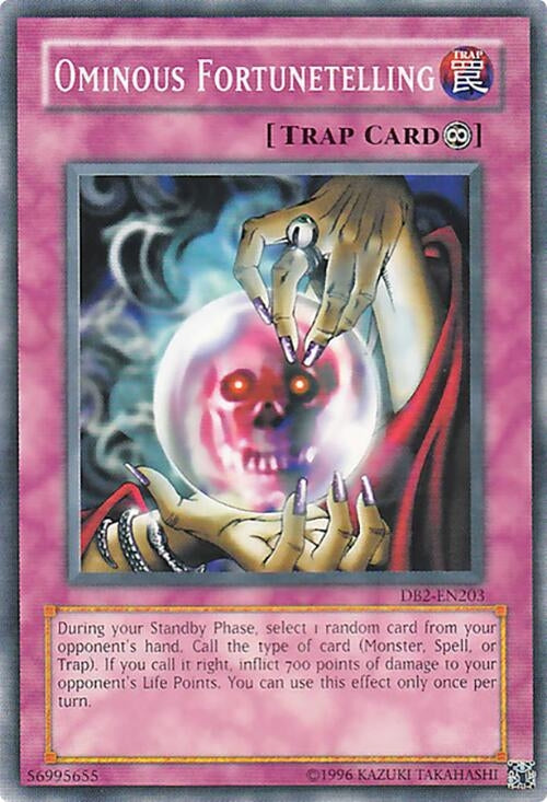 Ominous Fortunetelling (2203) - YuGiOh Single