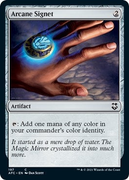 Arcane Signet (197) [AFC] - MTG Single