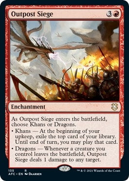 Outpost Siege (135) [AFC] - MTG Single