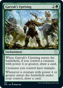 Garruk’s Uprising (159) [AFC] - MTG Single