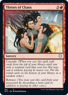 Throes of Chaos (146) [AFC] - MTG Single