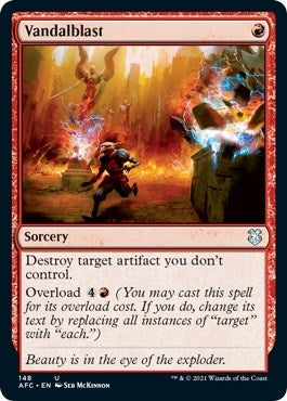 Vandalblast (148) [AFC] - MTG Single