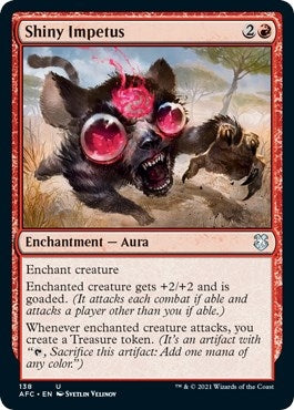 Shiny Impetus (138) [AFC] - MTG Single