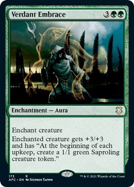 Verdant Embrace (173) [AFC] - MTG Single