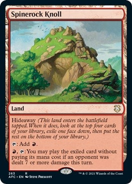 Spinerock Knoll (263) [AFC] - MTG Single