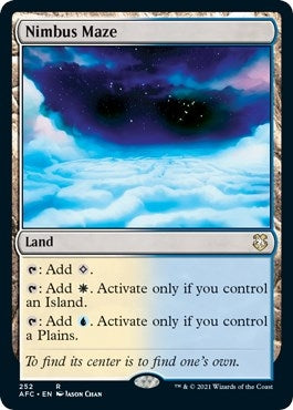 Nimbus Maze (252) [AFC] - MTG Single