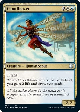 Cloudblazer (182) [AFC] - MTG Single