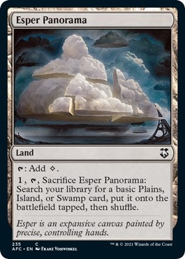 Esper Panorama (235) [AFC] - MTG Single
