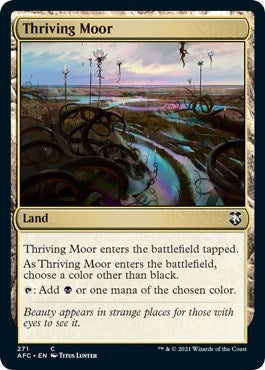 Thriving Moor (271) [AFC] - MTG Single