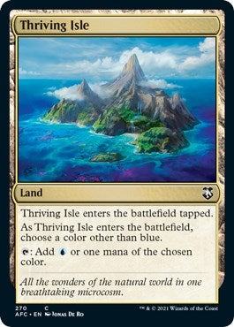 Thriving Isle (270) [AFC] - MTG Single
