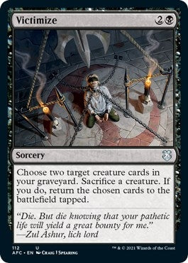 Victimize (112) [AFC] - MTG Single