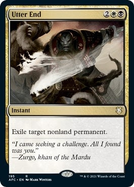 Utter End (195) [AFC] - MTG Single