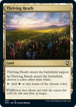 Thriving Heath (269) [AFC] - MTG Single