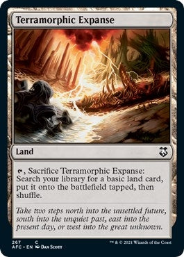 Terramorphic Expanse (267) [AFC] - MTG Single