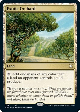 Exotic Orchard (236) [AFC] - MTG Single
