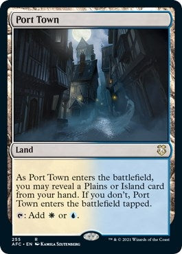 Port Town (255) [AFC] - MTG Single