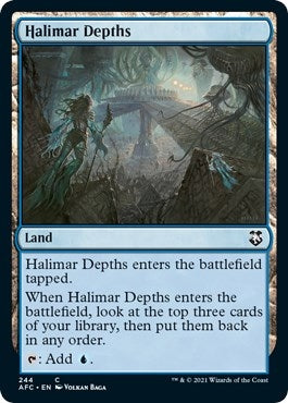 Halimar Depths (244) [AFC] - MTG Single