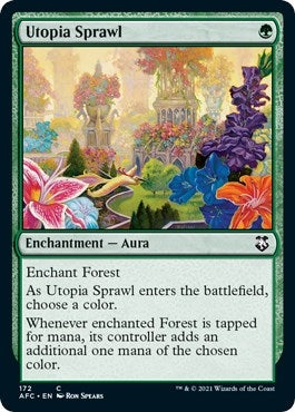 Utopia Sprawl (172) [AFC] - MTG Single