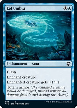 Eel Umbra (83) [AFC] - MTG Single