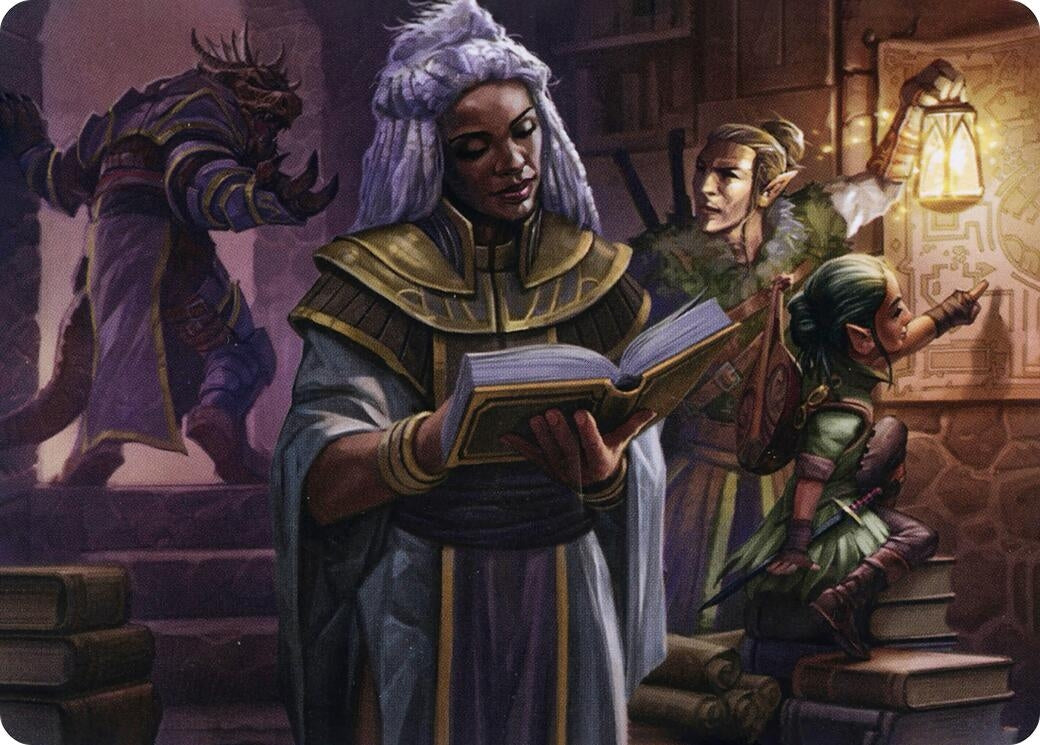 You Find the Villains’ Lair Art Card (40) [ASAFR] - MTG Single