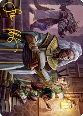 You Find the Villains’ Lair Art Card (Gold-Stamped Signature) (40) [ASAFR] - MTG Single